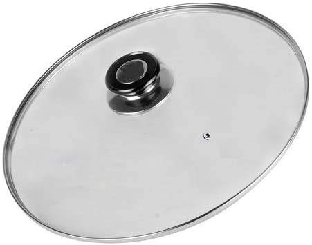 Tempered Glass Lid for Instant Pot - Universal 13.4 Inch Pot Cover (34 cm) - Shatterproof & Heat-Resistant for Cooking, Steaming & Slow Cooking