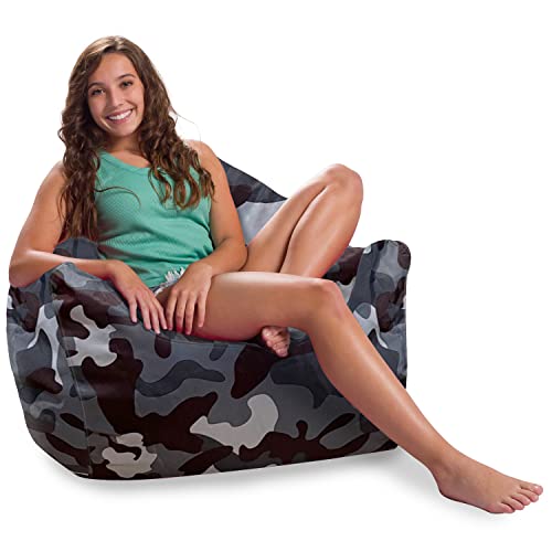 Soft Nylon - Camo Dark and Black Gray