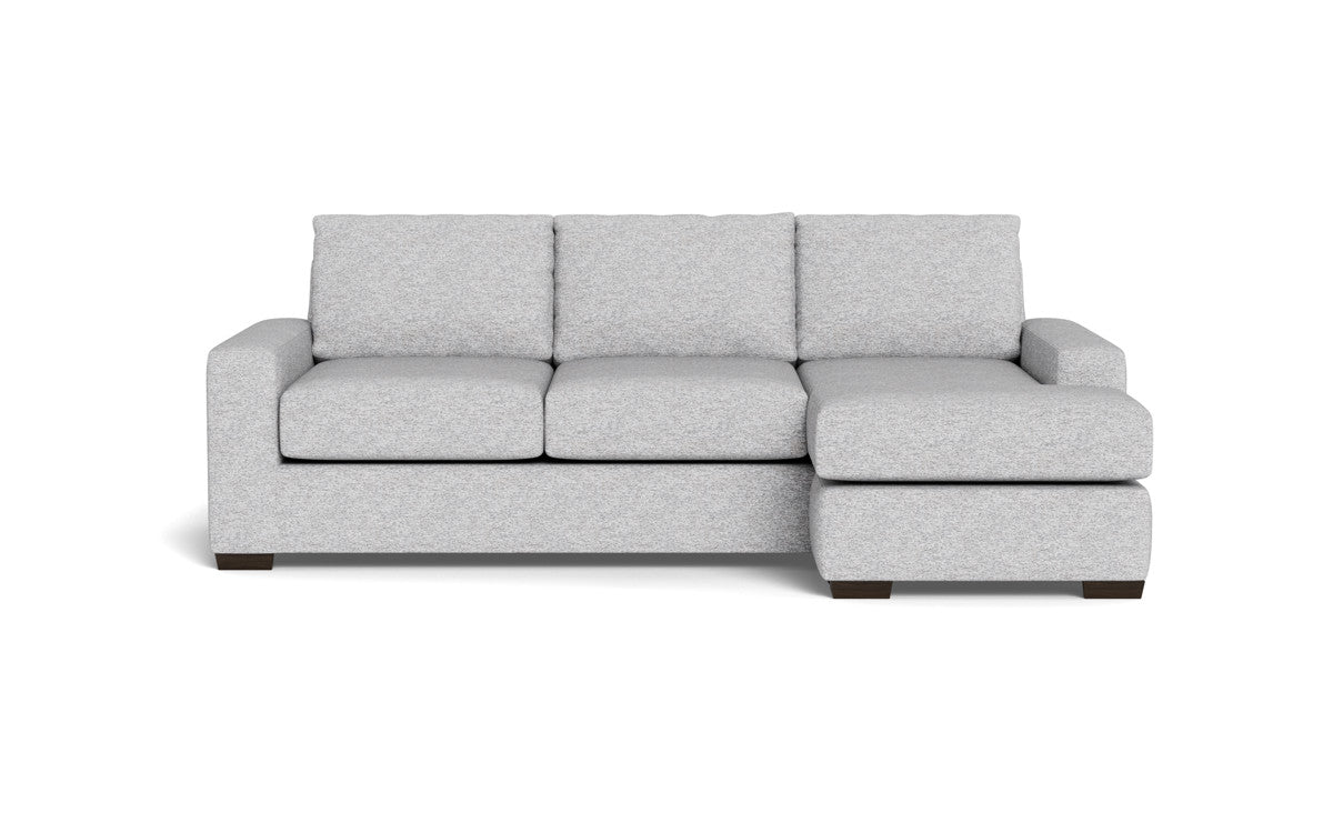 Mas Mesa 101 Deep Reversible Sofa Chaise - Modern L-Shaped Sectional Couch with Reversible Chaise Lounge for Living Room, Family Room & Small Spaces