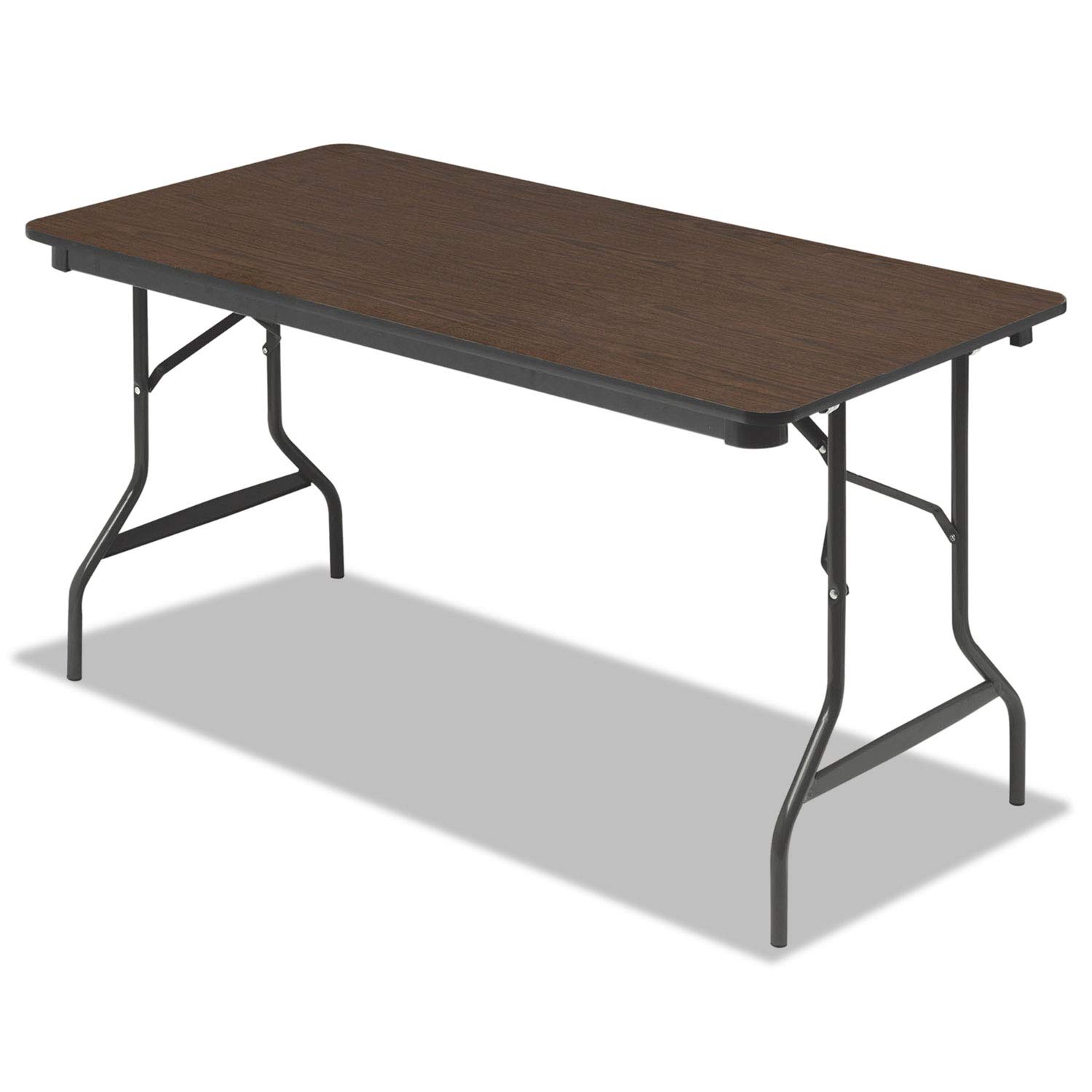 Iceberg OfficeWorks Classic Wood Laminate Folding Table - 60