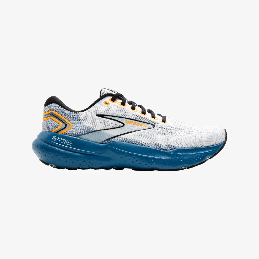 Brooks Glycerin 21 Men's Running Shoes - Premium Cushioned Road Running Sneakers for Long Distance & Marathon Training - Lightweight Comfort for Jogging, Gym Workouts & Everyday Wear