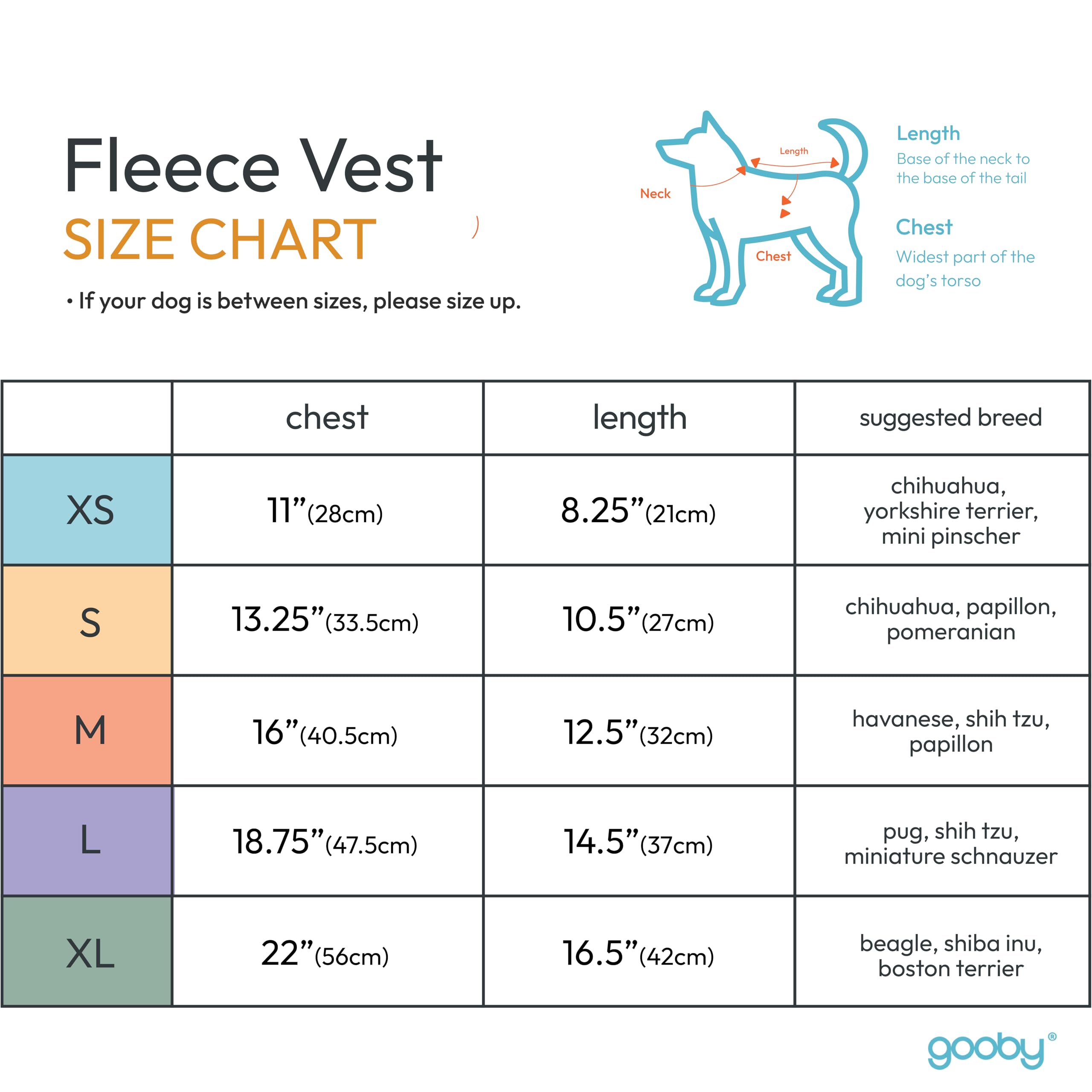 Gooby Fleece Vest Dog Sweater - Warm Winter Pullover Fleece Jacket with O-Ring Leash for Small Dogs (Brown-Turquoise, Small) | Cold Weather Dog Clothes for Indoor & Outdoor Activities, Perfect for Walks and Playtime