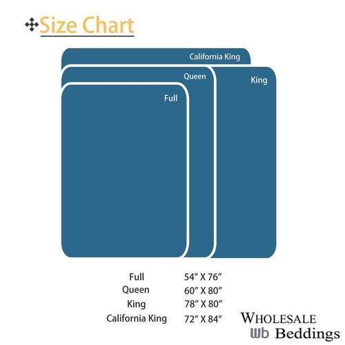Premium 650 Thread Count Queen Size Sheet Set - Soft & Breathable Solid Blue Bed Sheets for Ultimate Comfort | Perfect for Master Bedroom, Guest Room & Vacation Homes