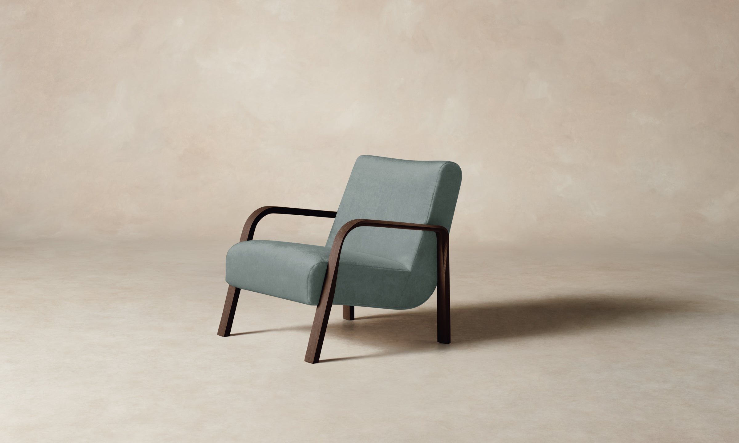 Felix Chair - Premium Performance Velvet Seafoam Green Upholstered Accent Chair for Living Room, Bedroom & Office Decor