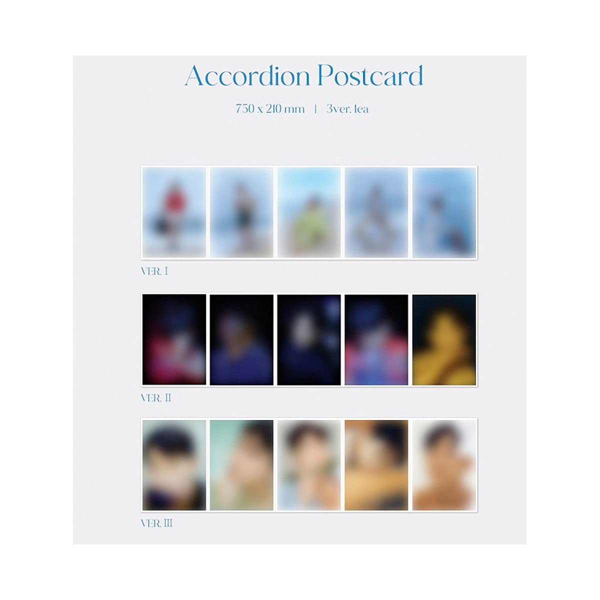 WONHO 2nd Mini Album Blue Letter (Set Version) - 3 Album Collection | K-Pop Music for Fans, Gifts & Collectors | Perfect for Concerts, Parties & K-Pop Enthusiasts