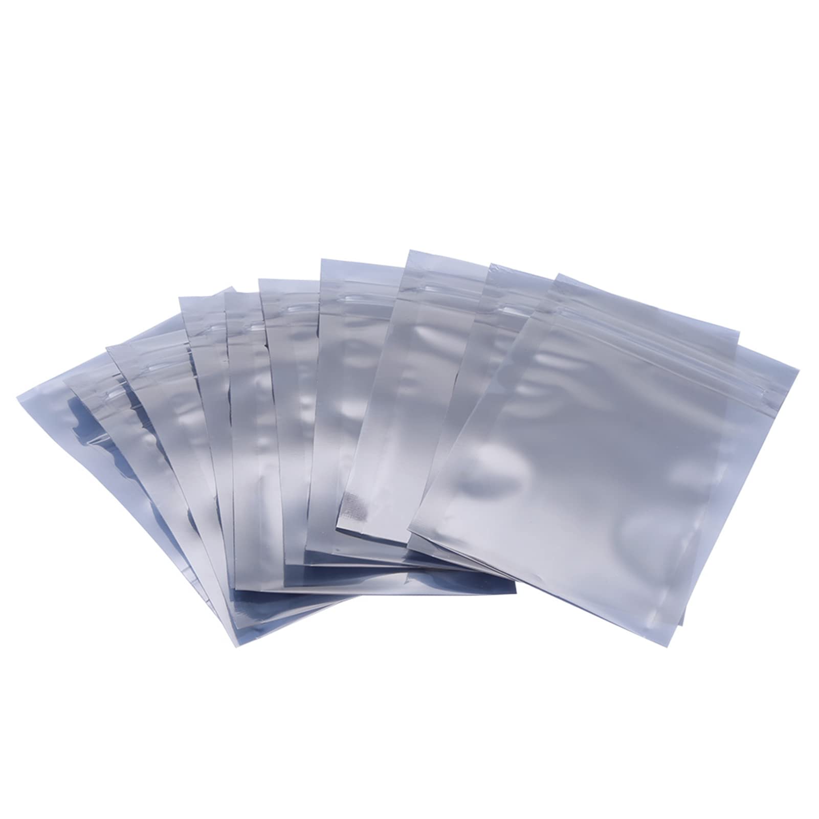 100 Pack Antistatic Resealable Bags for Electronics Storage - ESD Protection for Circuit Boards, PC Components & Electronic Accessories - Perfect for Shipping, Organizing & Long-Term Device Protection