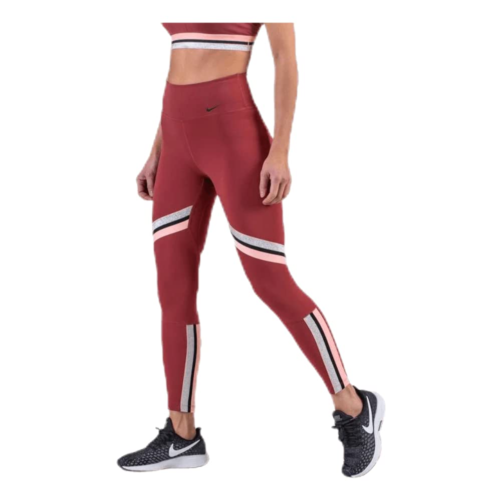 Nike Women's One Icon Clash 7/8 High-Waist Yoga Tights BV5362-661 - Size XS - Athletic Workout Leggings for Running, Gym & Yoga