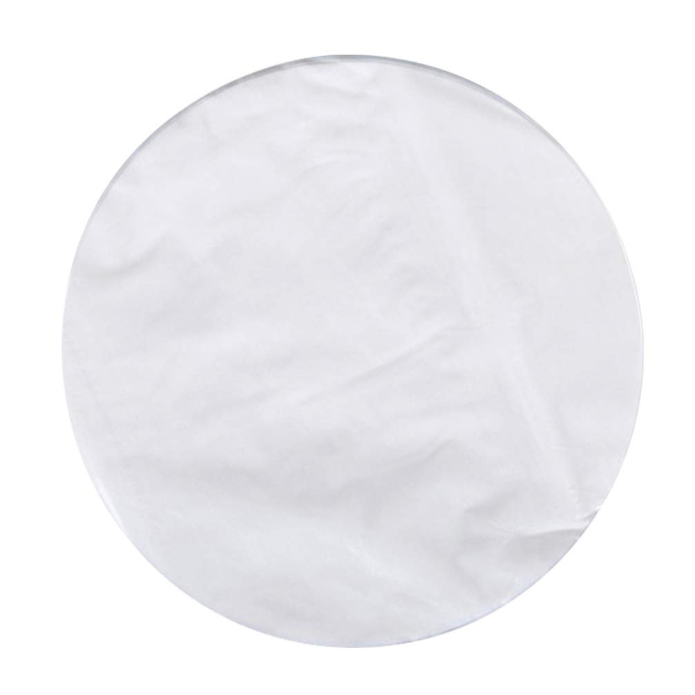 UPKOCH 100 Sheets Non-Stick Baking Paper Sheets - Premium Double-Sided Silicone Coated Parchment Paper for Baking, Roasting, Grilling - 15cm Round Oven & BBQ Accessories (White) - Perfect for Cookies, Cakes, Bread & Meat Grilling
