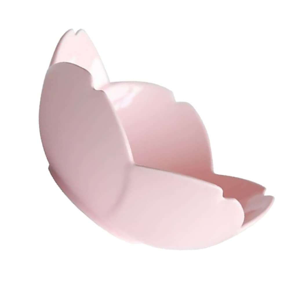 SOIMISS 6-Inch Ceramic Salad Bowl Set - Cute Flower Shape Serving Bowls for Dessert, Fruit, Cake, Soup, Noodles, Ice Cream & Cereal | Microwave & Dishwasher Safe | Perfect for Parties, Picnics & Daily Use (Pink)