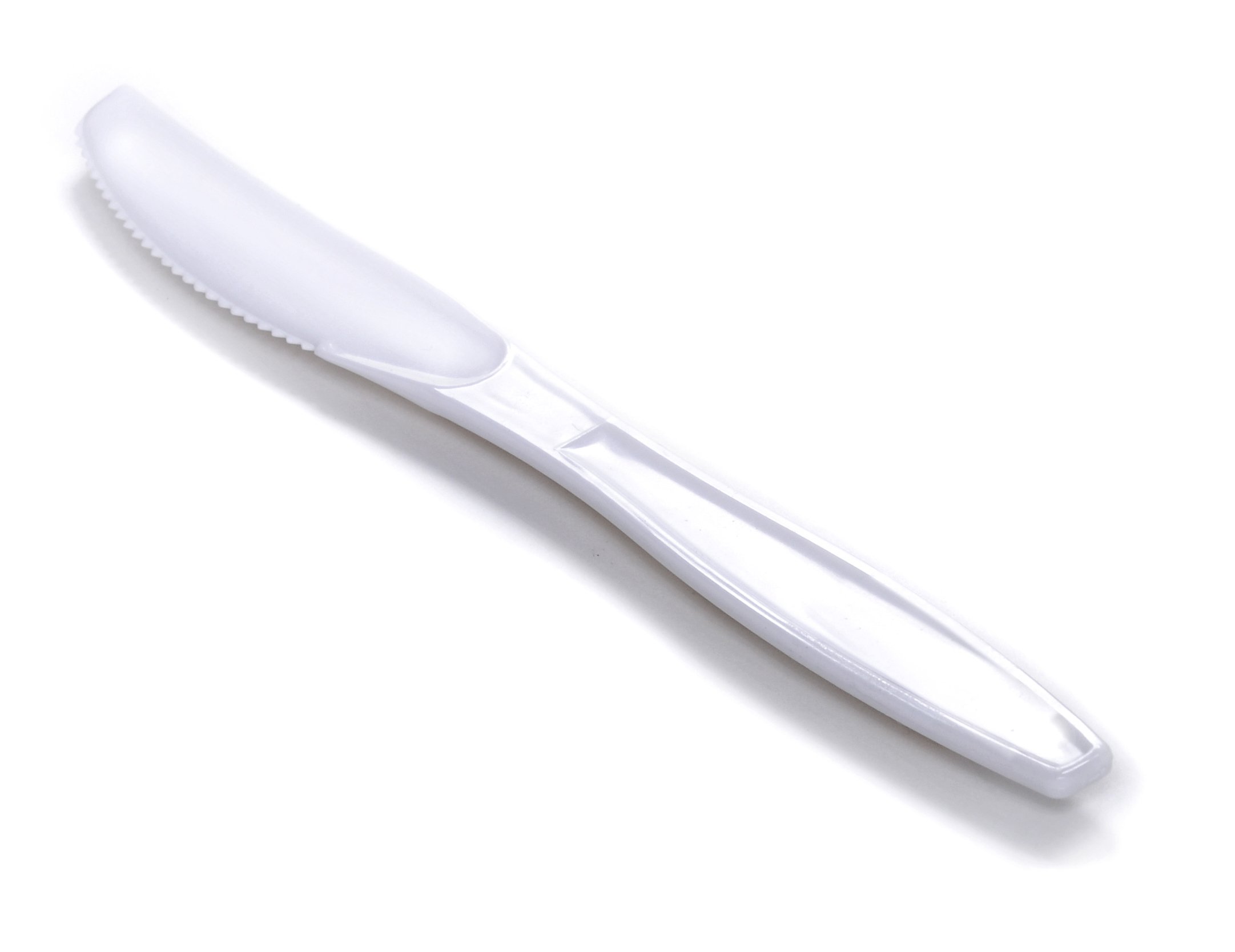 Medline Disposable Heavyweight Polystyrene Plastic Knives - 7.5 Inch White Catering Utensils (1000 Count) - Perfect for Parties, Picnics, BBQs, and Large Events