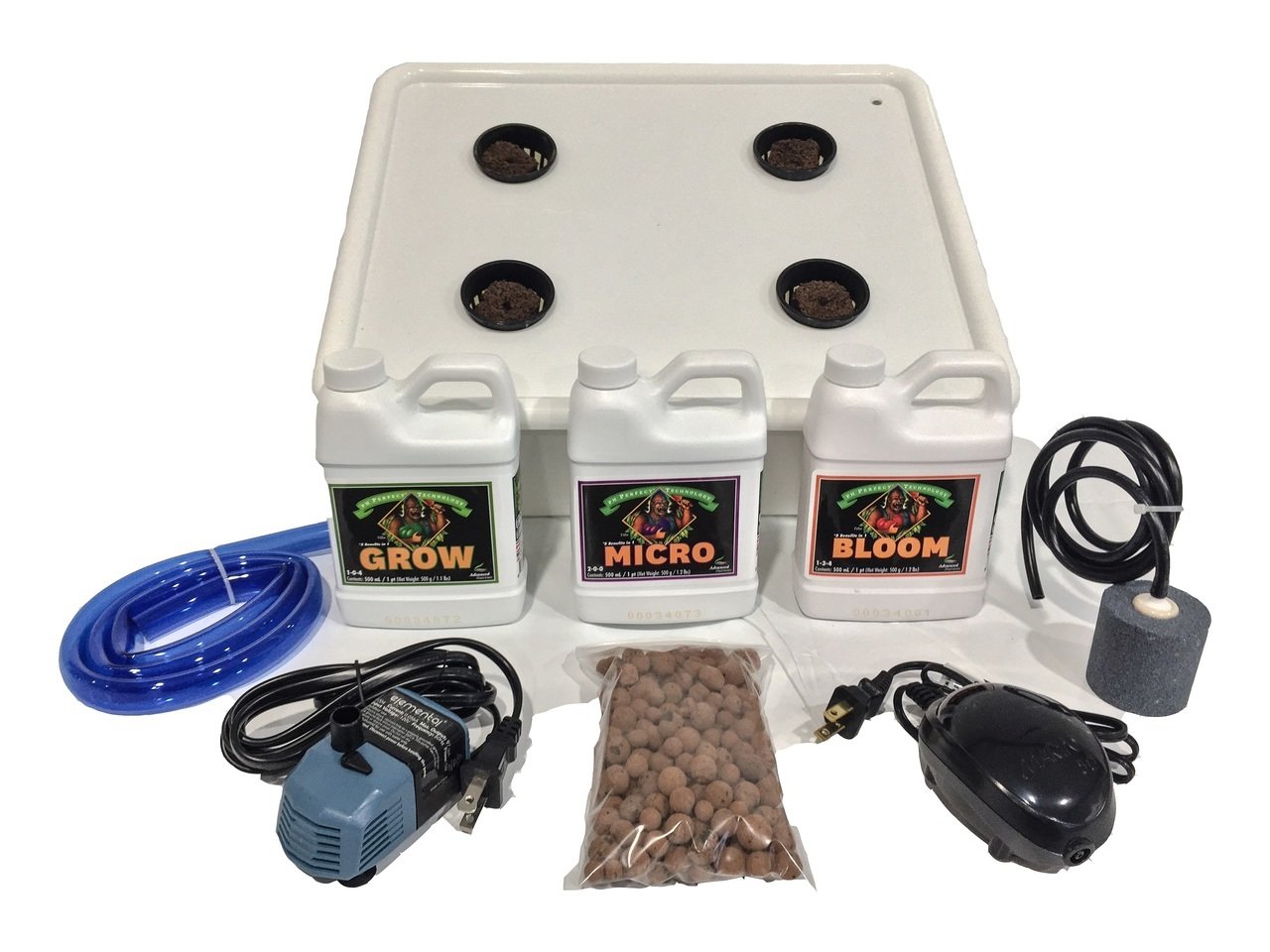 Dealzer Cash Crop 6.0 Hydroponic Grow Box - 2 Plant LED Indoor Garden System for Herbs, Vegetables & Flowers | Perfect for Home, Office & Small Space Gardening