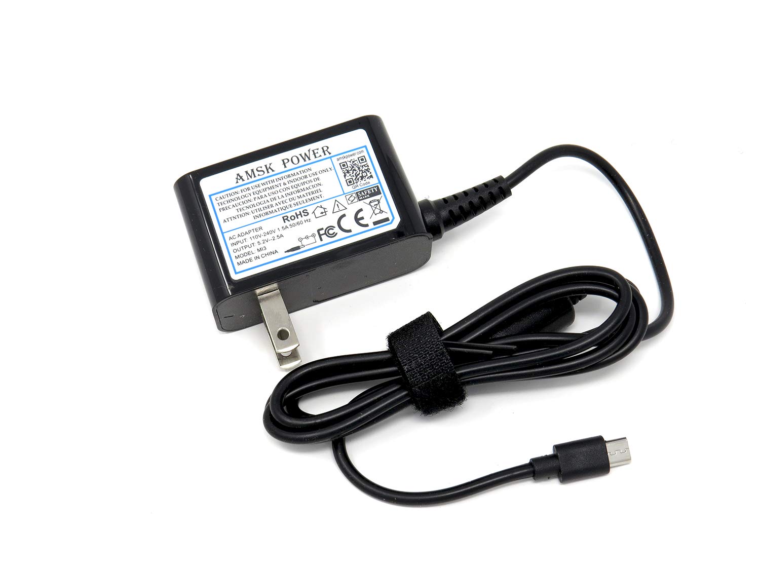 ASUS MeMO Pad 7/10/HD/FHD/LTE AC Adapter Charger - Compatible with ME172V, ME173X, ME180A, ME102A, ME301T, ME302C, ME302KL & VivoTab Smart ME400C - Perfect for Home, Office & Travel Charging