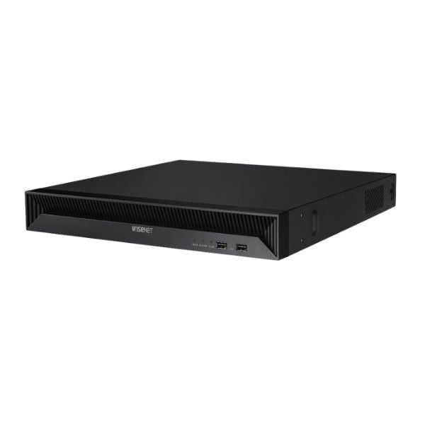 Samsung Wisenet QRN-830S 8-Channel NVR Security System - Single Bay Network Video Recorder for Home & Business Surveillance | 4K IP Camera Support, Remote Monitoring, Smart Motion Detection