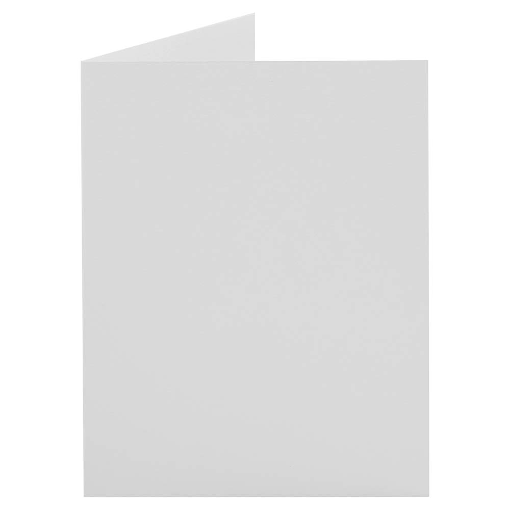 JAM PAPER Blank Foldover Cards - 4 3/8 x 5 7/16 Inches (Fits A2 Envelopes) - Premium White Cardstock - 500 Pack - Perfect for DIY Invitations, Thank You Cards & Wedding Stationery
