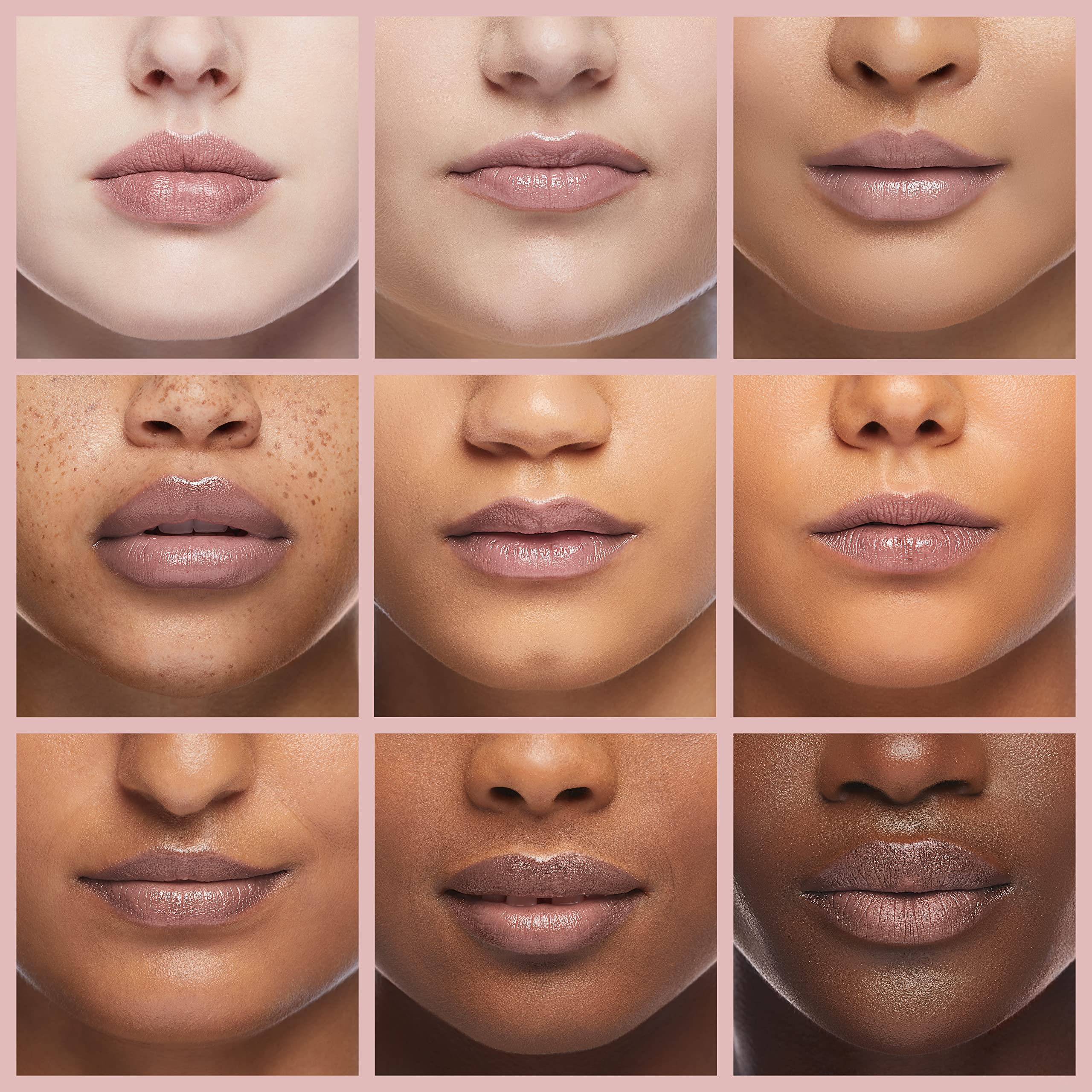 Pure Cosmetics Pure Illumination Lip Gloss with LED Light & Mirror - Non-Sticky Hydrating Lip Gloss for Dry Lips - Moisturizing & Protective Formula (Cosmic Latte) - Perfect for Night Out, Date Night & Makeup Touch-Ups