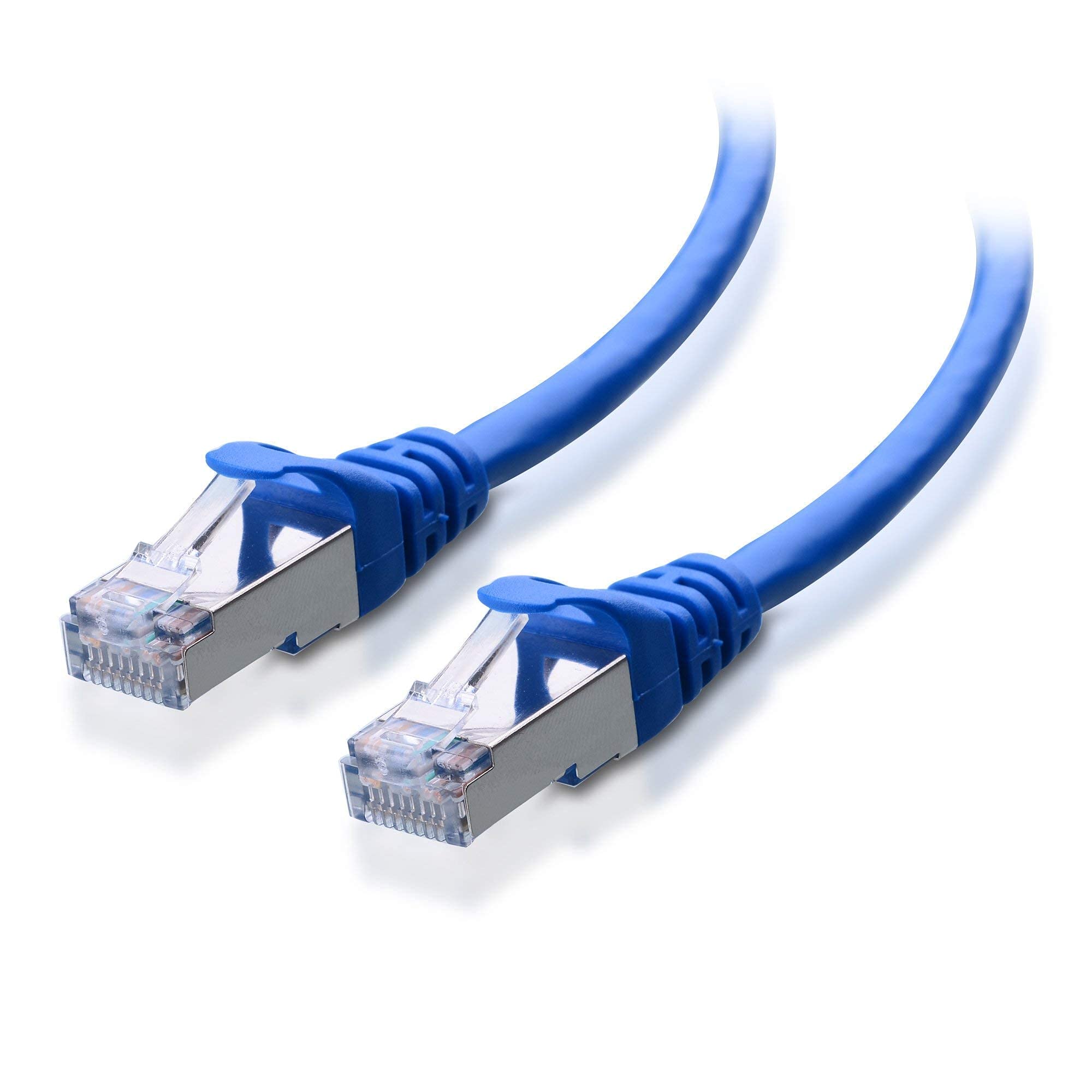 High-Speed Cat6 & Cat6A Ethernet Cables - 75ft Blue Snagless Cat6 & 50ft Shielded SSTP/SFTP Cat6A Cable for Gaming, Streaming & Home Office Networking | Cable Matters