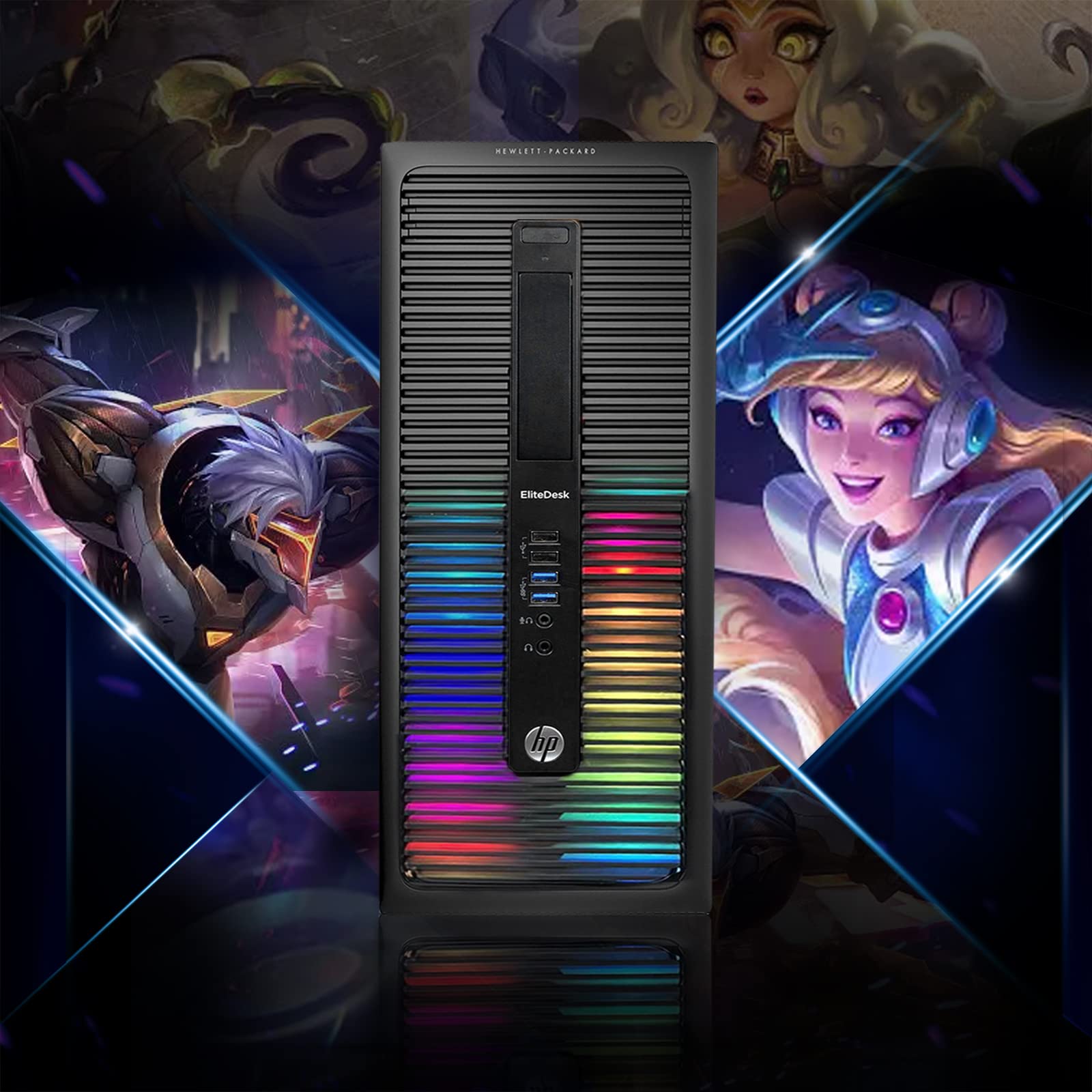 HP Gaming PC - Intel i5, GTX 1660 Super, 16GB RAM, SSD+HDD for Gaming & Streaming