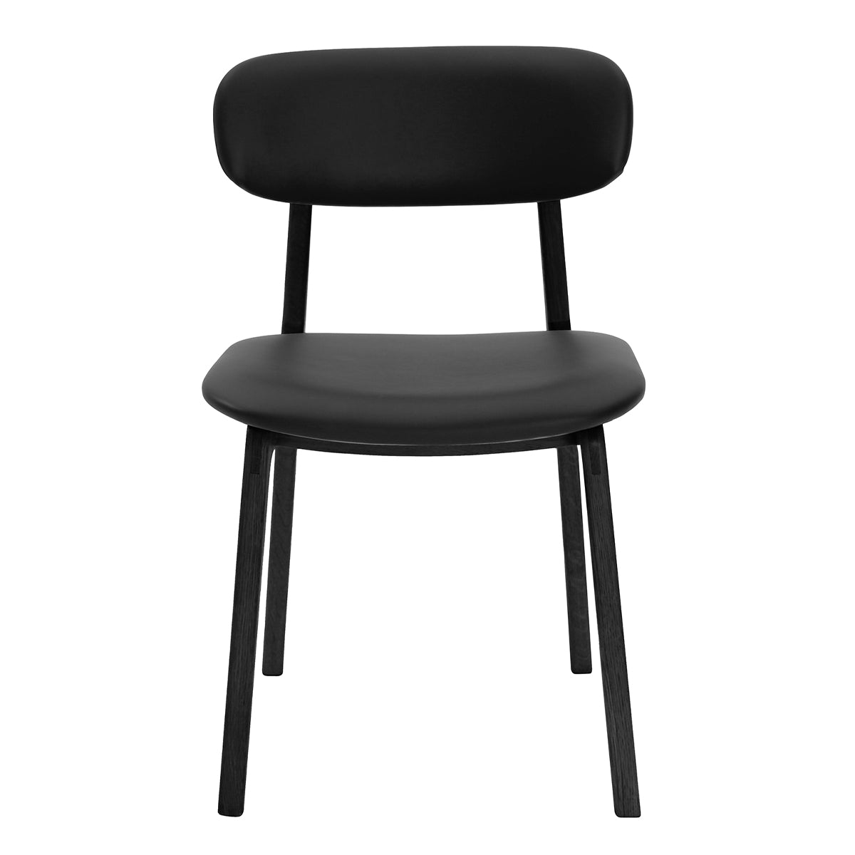 Premium Alaska Leather Dining Chair - Genuine Leather Upholstered, Ergonomic Design for Comfortable Dining - Perfect for Home, Restaurant, and Office Use
