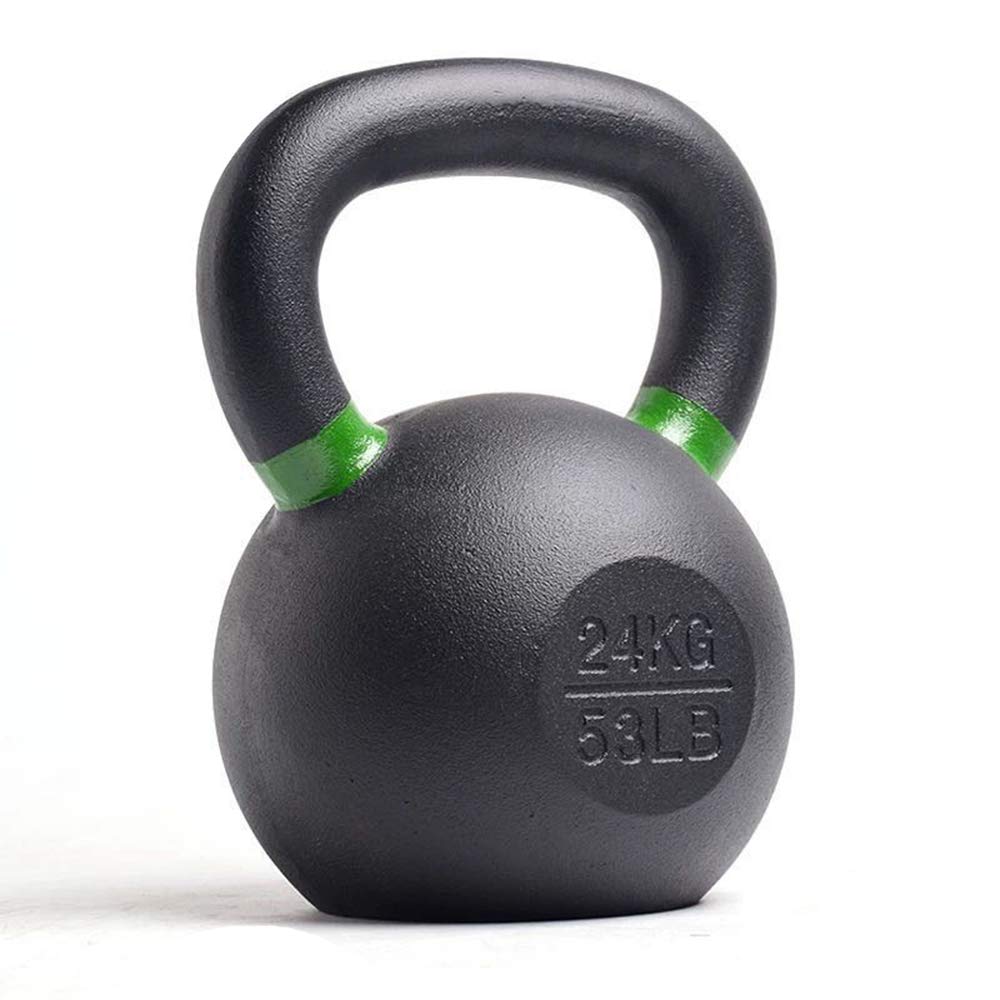 Premium Cast Iron Kettlebell for Cross Training, Weightlifting & Home Gym Workouts - Heavy Duty Fitness Equipment for Men & Women (4-32KG) - Perfect for HIIT, Strength Training & Functional Fitness