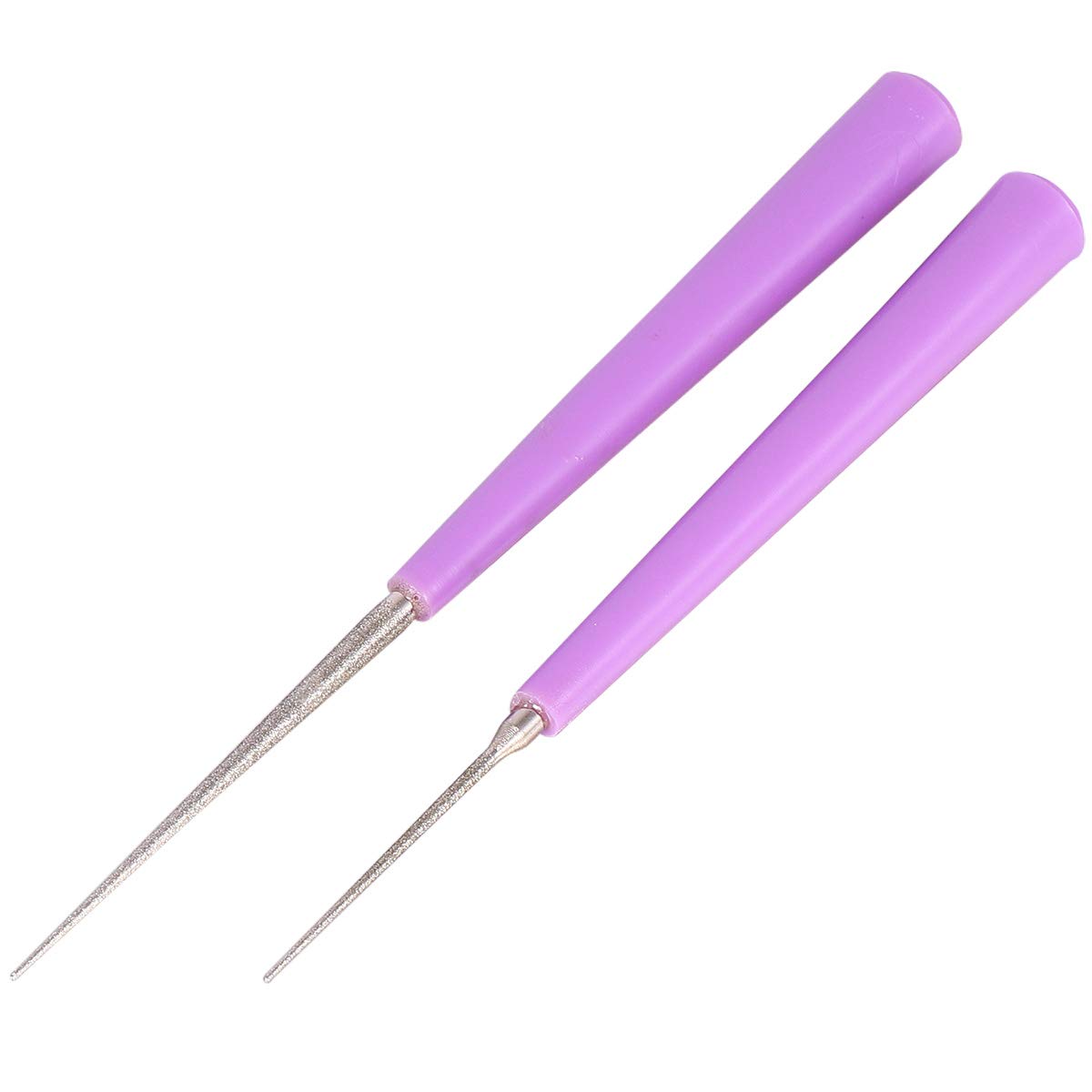 2 Pcs Diamond Tipped Bead Reamer Replacement Tips - Professional Bead Hole Opener Tool for Jewelry Making, DIY Crafts, Pearl & Gemstone Drilling - Perfect for Beading, Jewelry Repair & Craft Projects