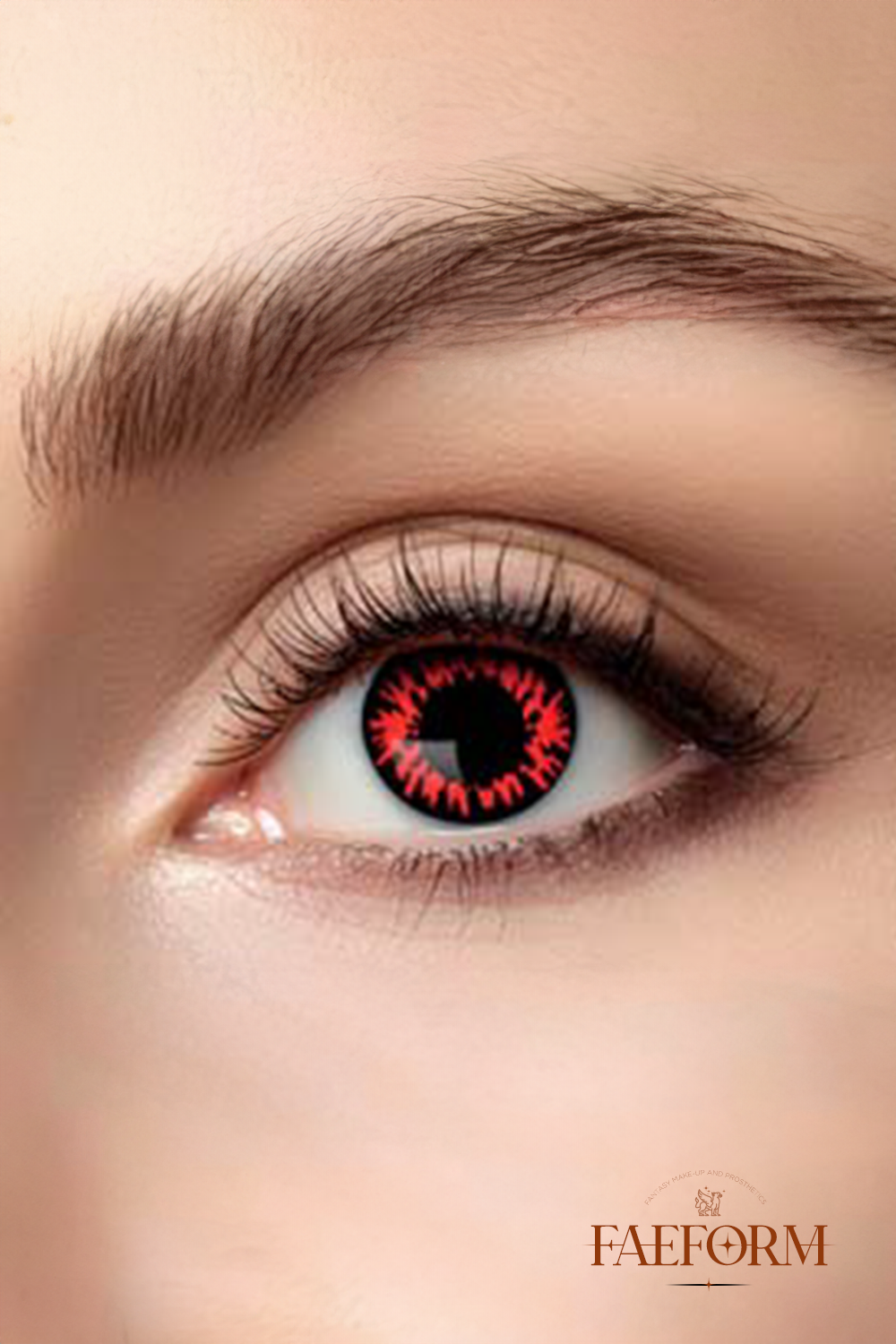 Bloodlust Weekly Contact Lenses - Premium Colored Contacts for Cosplay, Halloween & Special Effects - Comfortable & Breathable Disposable Lenses for Costume Parties & Theatrical Performances