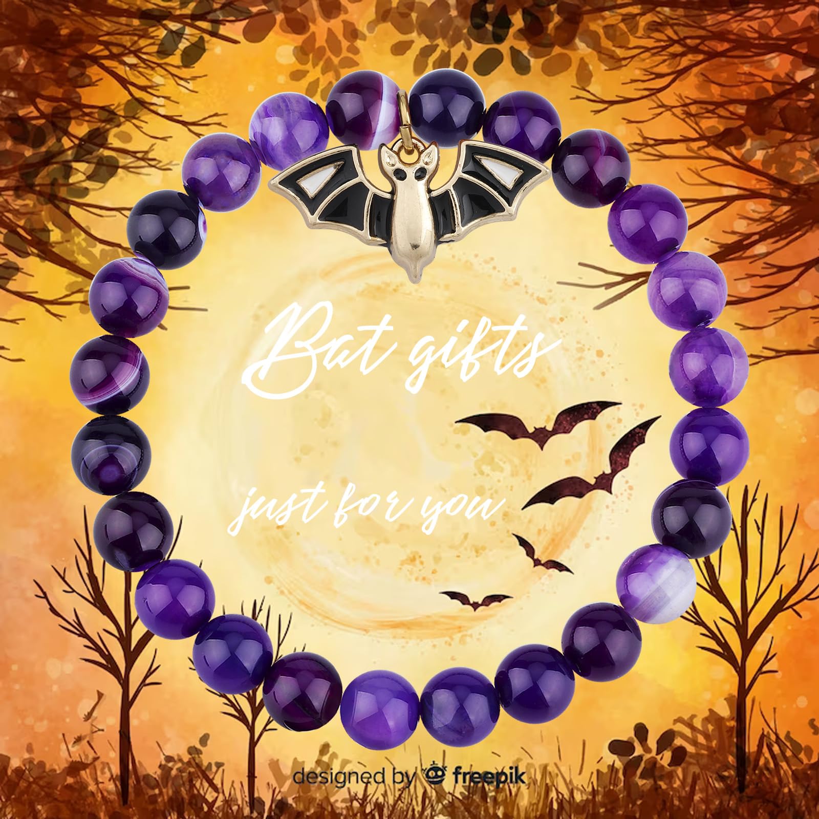 Butterfly Bracelet for Women - Inspirational Animal Jewelry with Natural Stone, Unique Birthday Gift for Her | Perfect for Everyday Wear, Special Occasions & Gift Giving