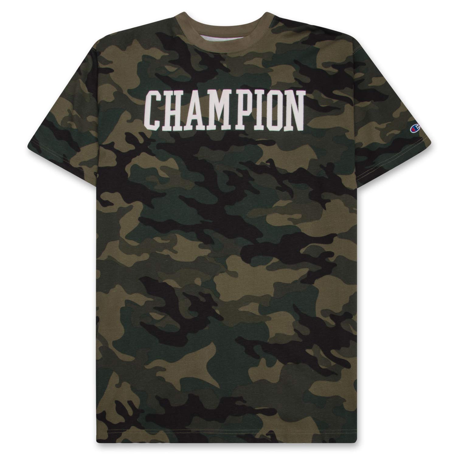 Champion Big and Tall Men's Cotton Short Sleeve Crewneck T-Shirt - Comfortable Plus Size Casual Tee for Everyday Wear, Gym & Outdoor Activities