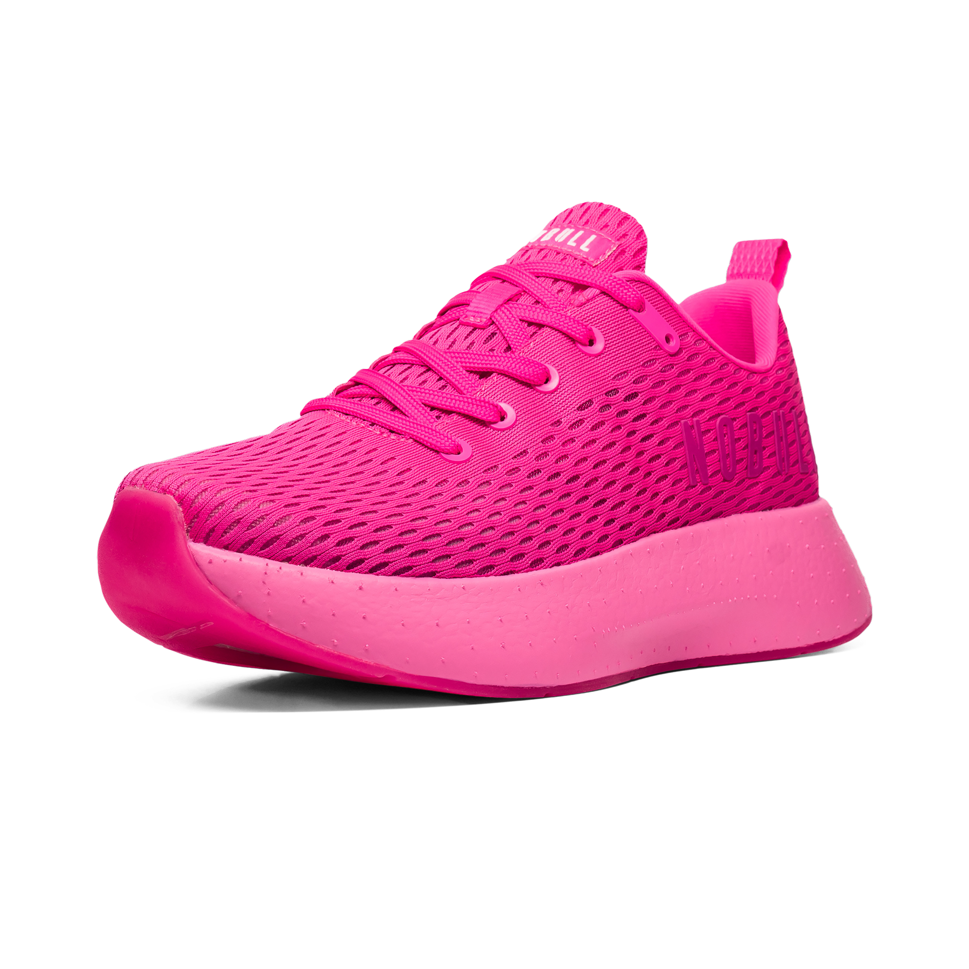Women's Neon Pink Running Shoes - Lightweight Comfortable Sneakers for Jogging, Gym Workouts & Outdoor Activities