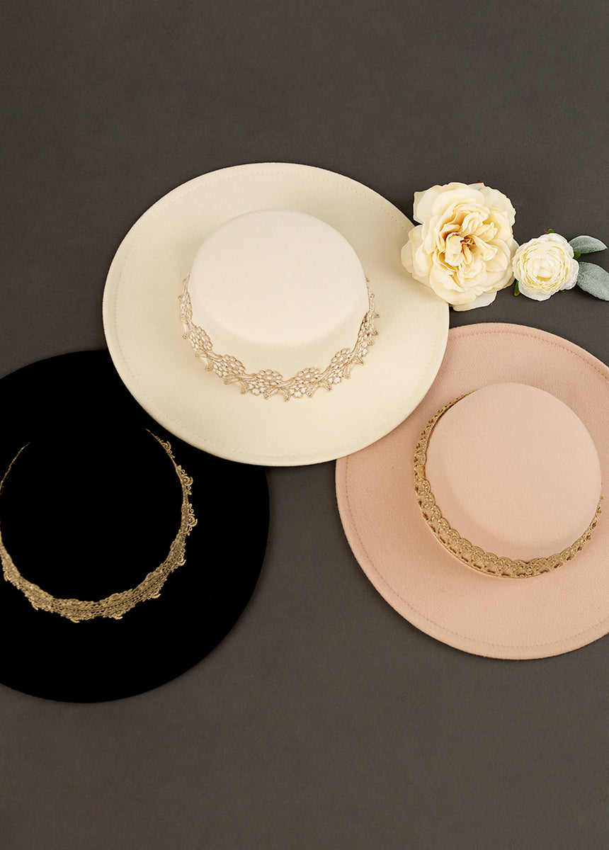 Hallie Hat in Shell - Stylish Women's Sun Hat for Beach, Summer, and Outdoor Activities