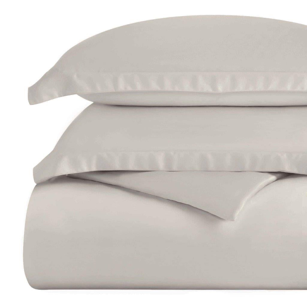 Premium 100% Egyptian Cotton Duvet Cover Set - 300 Thread Count, Breathable & Soft Bedding for All Seasons - Perfect for Master Bedroom, Guest Room & Luxury Hotels