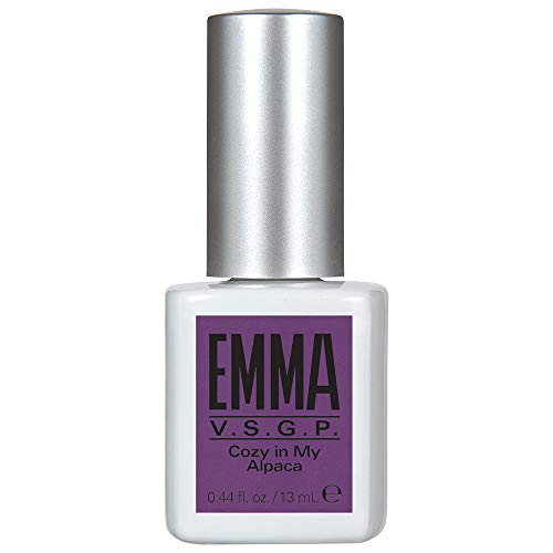 EMMA Beauty Gel Polish - Long Lasting Nail Color, 12+ Free Formula, 100% Vegan & Cruelty-Free, Cozy In My Alpaca (0.44 fl. oz) - Perfect for Salon, Home Manicures & Special Occasions