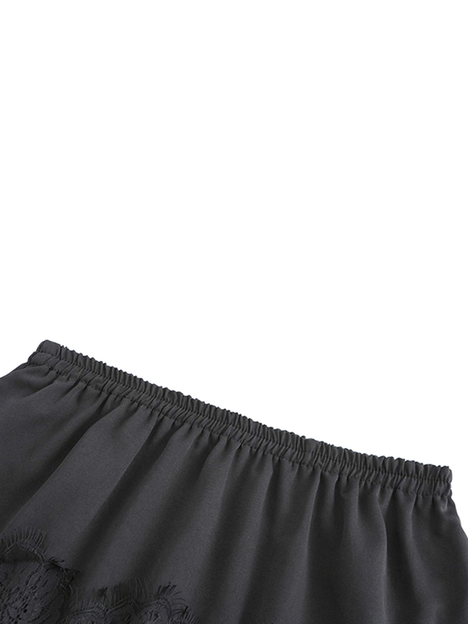 Women's Adjustable Layering Half-Length Skirt - Fake Top Lower Sweep Shirt Extender Mini Underskirt for Layering, Modesty, Fashion Outfits & Special Occasions