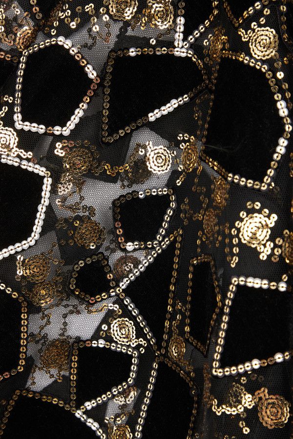 Elegant Velvet Sequin Collared Capelet Shawl for Women - Perfect for Evening Parties, Weddings & Holiday Events