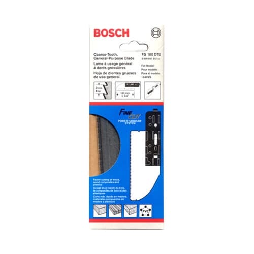 Bosch FS180DTU 5-3/4 Inch Power Handsaw with Coarse Tooth General Purpose Blade - Perfect for Woodworking, DIY Projects & Home Renovations