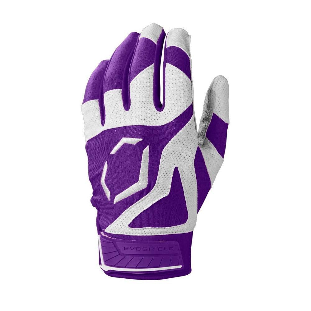 EVOSHIELD SRZ 1 Senior Baseball Batting Gloves - Left & Right Hand - Breathable & Flexible for Hitting Practice & Games - Perfect for Baseball & Softball Players