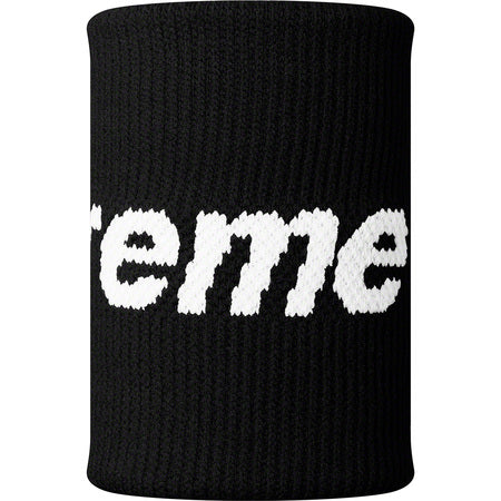 Supreme Nike NBA Basketball Wristbands - 2 Pack Black - Perfect for Basketball Games, Workouts & Sports Fans