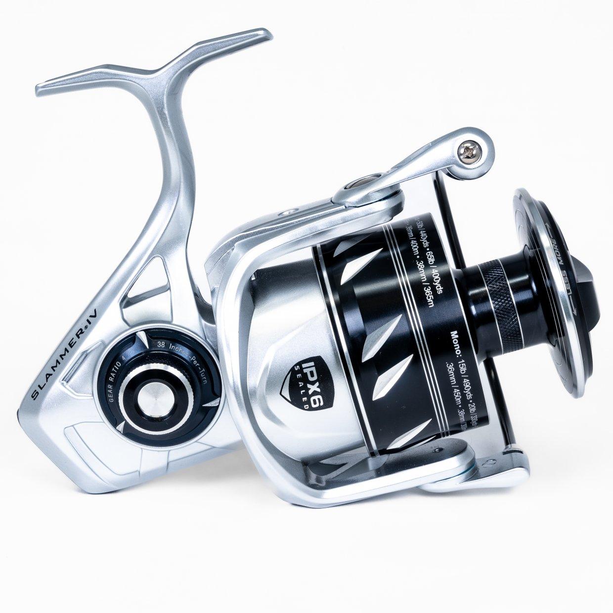 Penn Slammer IV DX Spinning Reels - Saltwater Fishing Reel with Sealed Body, Smooth Drag System - Perfect for Surf, Pier & Offshore Fishing