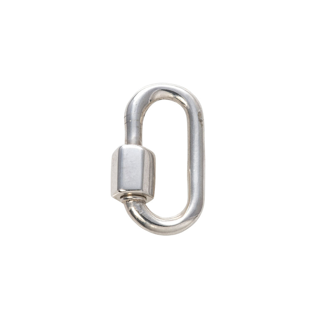 Marla Aaron Sterling Silver Baby Lock Charm Necklace - Perfect for Newborn Gifts, Christening & First Birthday Presents