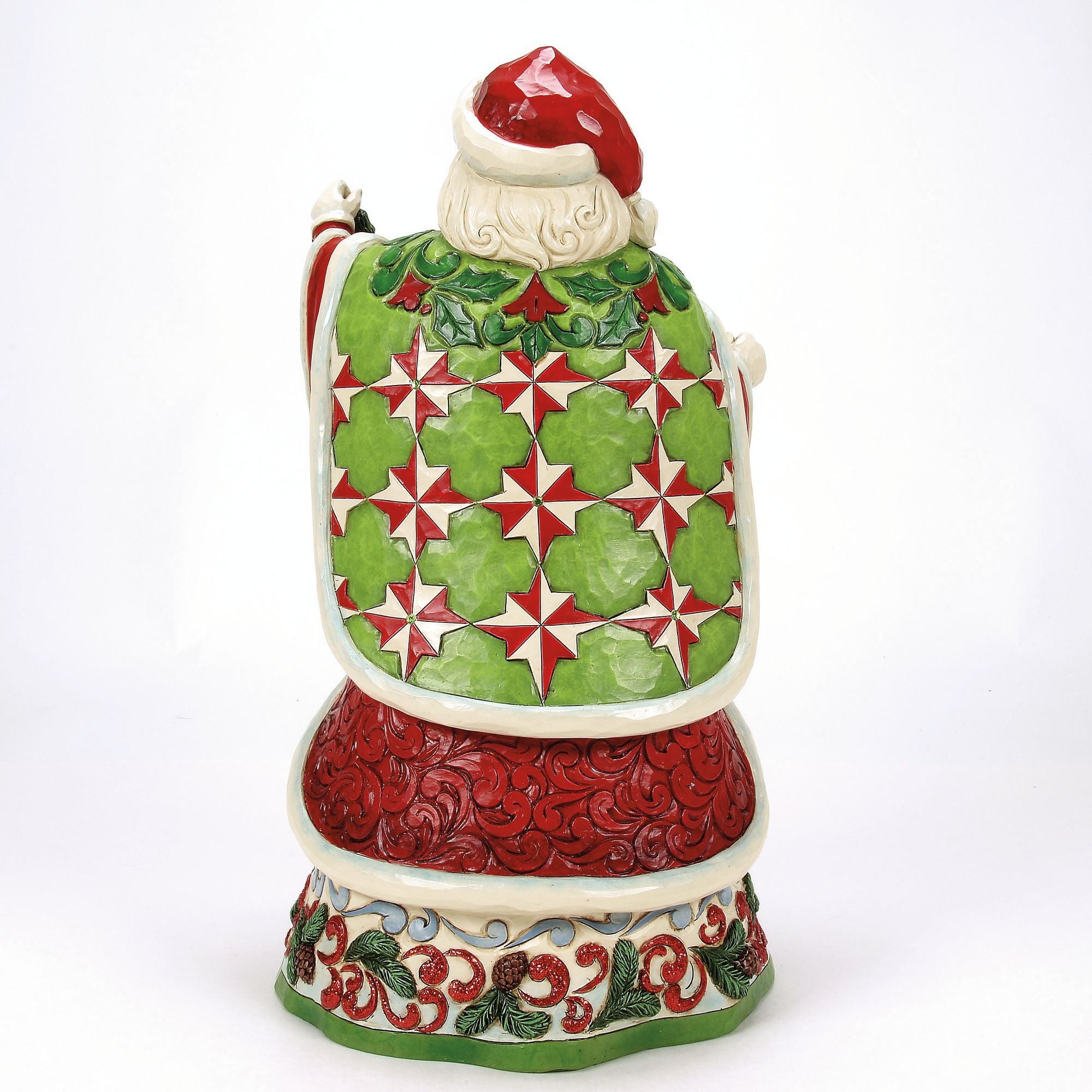 Collector's Edition Santa Claus Figurine - Handcrafted Christmas Decor for Holiday Gifts & Home Display
