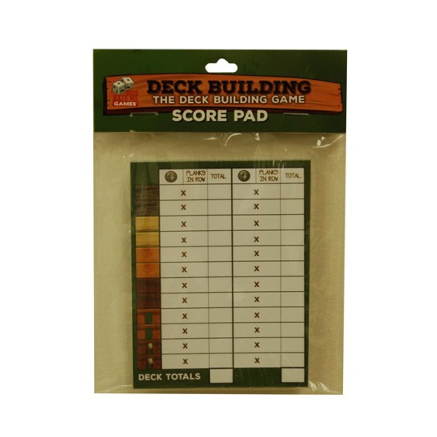 Deck Building Game (DBG) Score Pad - Track Points & Progress for Card Games | Perfect for Board Game Nights & Strategy Sessions