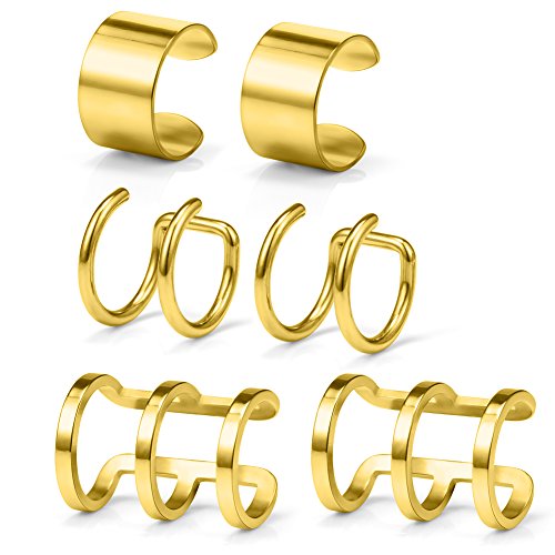 6PCS - Gold