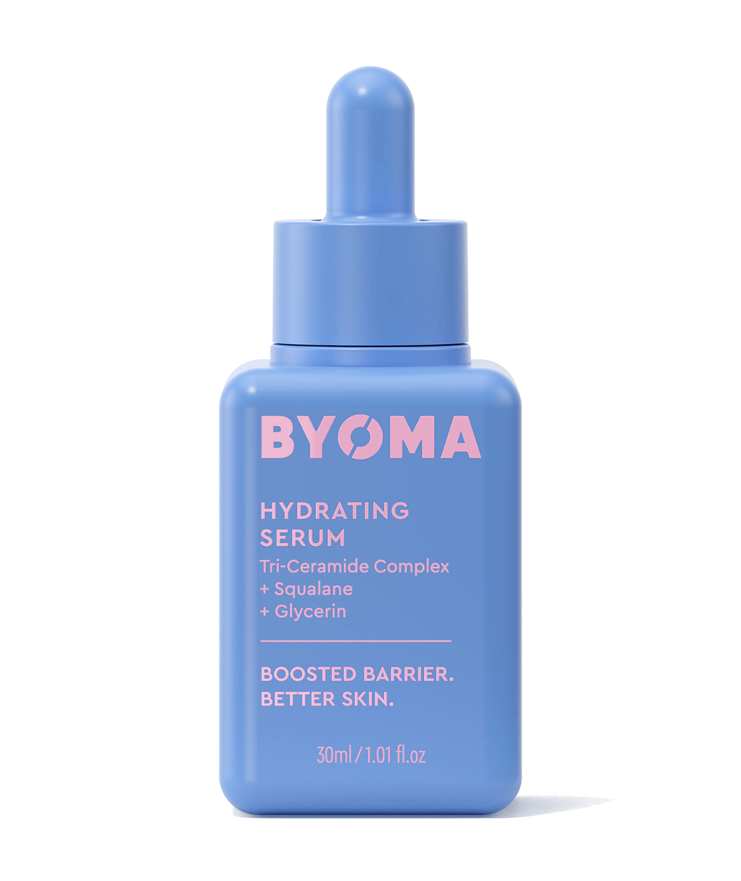 BYOMA Hydrating Facial Serum for Glowing Skin - Moisturizing & Nourishing Treatment for Day & Night Use - Perfect for Dry, Dull Skin Care Routine