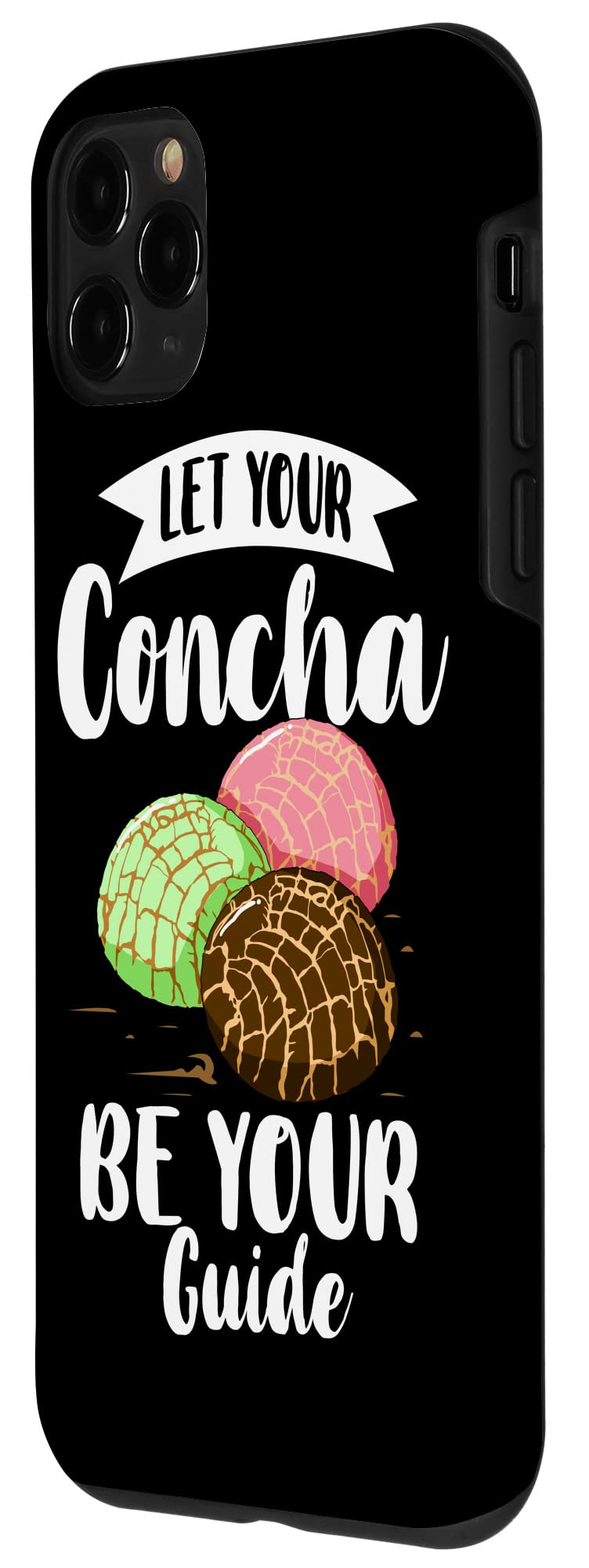 iPhone 11 Pro Case - Mexican Concha Bread Design Cute Phone Cover | Perfect for Food Lovers, Mexican Culture Enthusiasts & Unique Gift Ideas