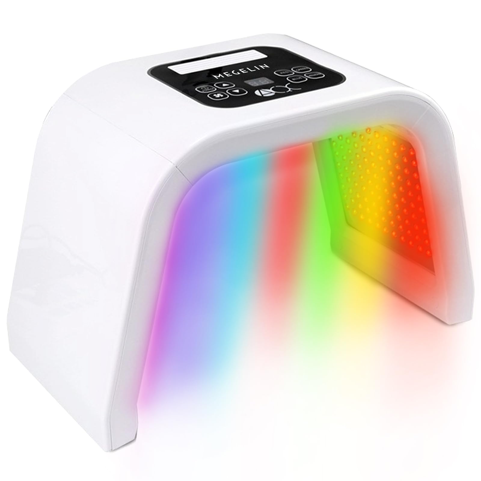 8 in 1 LED Light Therapy Device for Face & Body - Red Blue Green Light Skin Care Treatment for Acne, Wrinkles, Pain Relief - Home & Salon Use