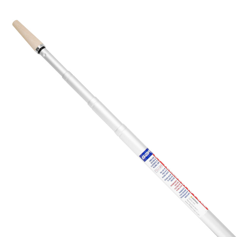 Garelick Twistlock Adjustable 4-Section Poles for Marine, RV, and Dock Use - Heavy Duty Aluminum Boat Hook with Secure Locking Mechanism