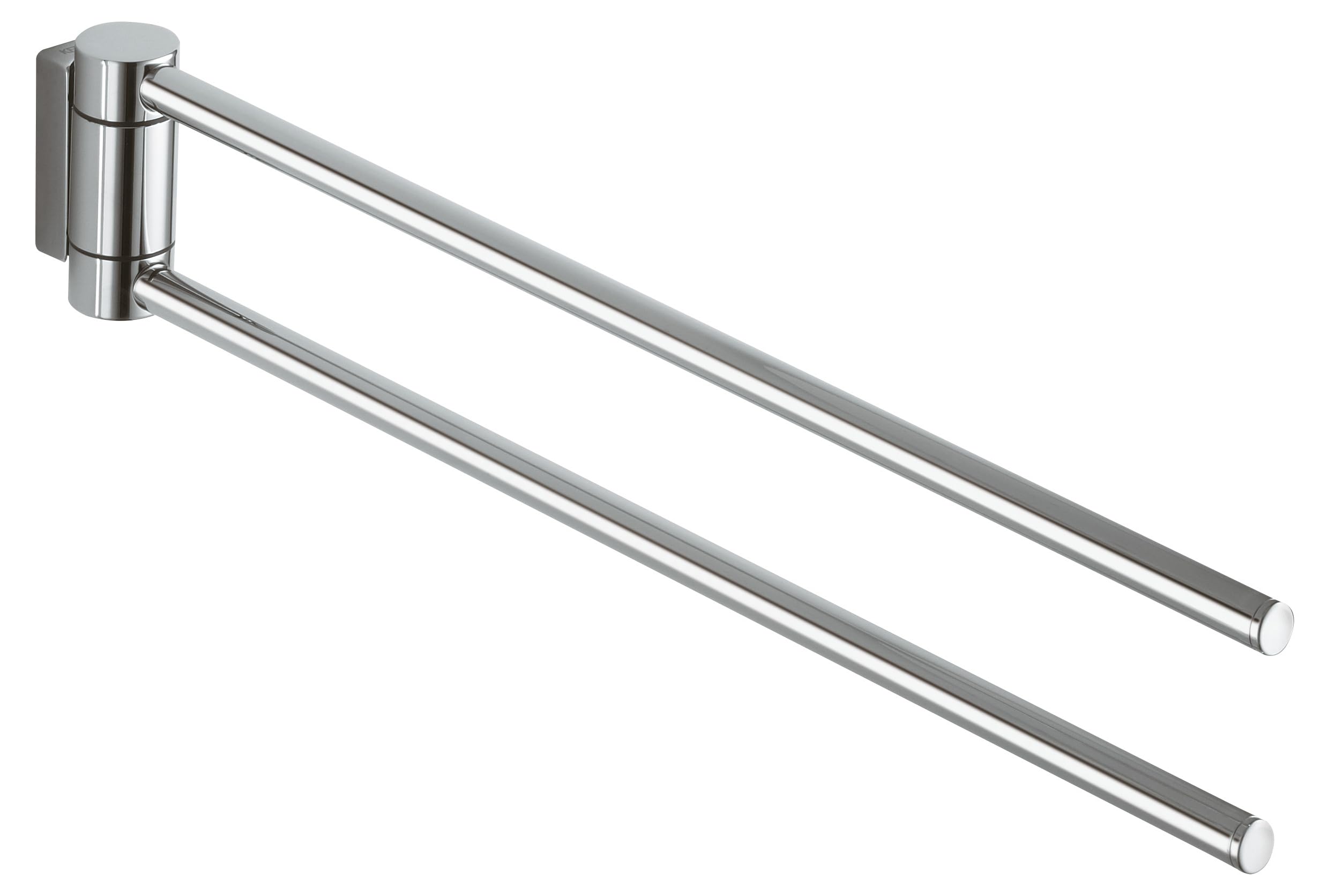 Stainless Steel Wall Mounted Towel Holder - Rustproof Bathroom Towel Rack for Kitchen, Bath, Spa & Gym - Durable & Space-Saving Home Organization Solution
