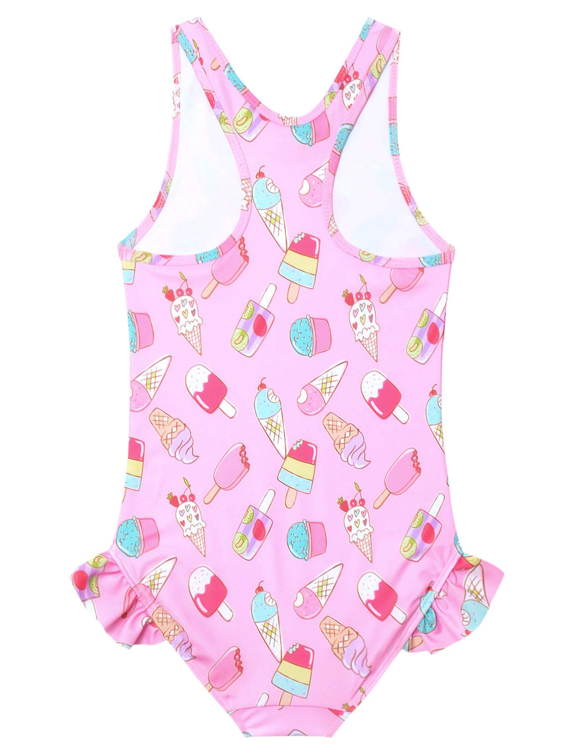 **QPANCY Girls Unicorn One Piece Swimsuits - Toddler Kids Bathing Suits for Beach, Pool & Summer Fun**