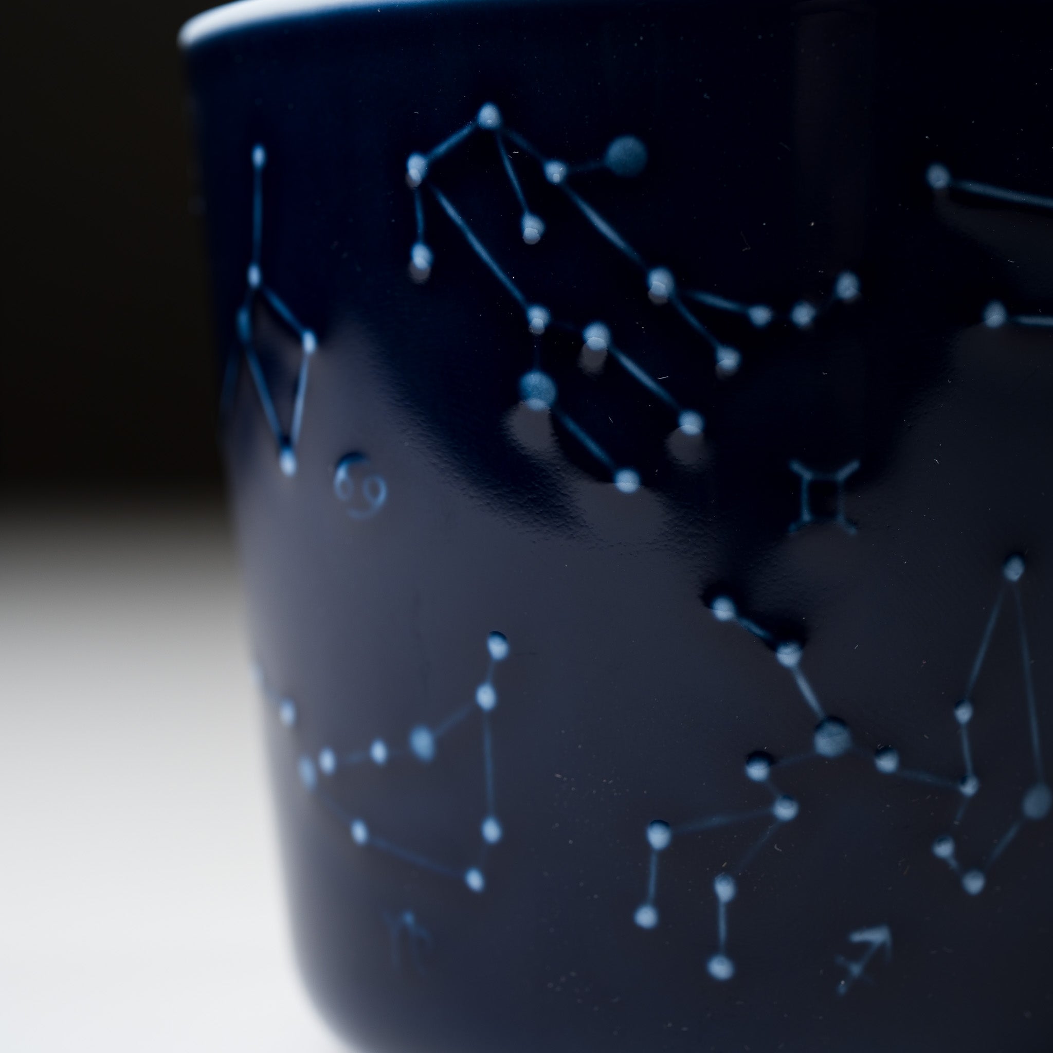 Japanese Ceramic Constellation Mug - 3 Colors, Zodiac Design for Coffee & Tea | Perfect Gift for Astrology Lovers, Home & Office Use