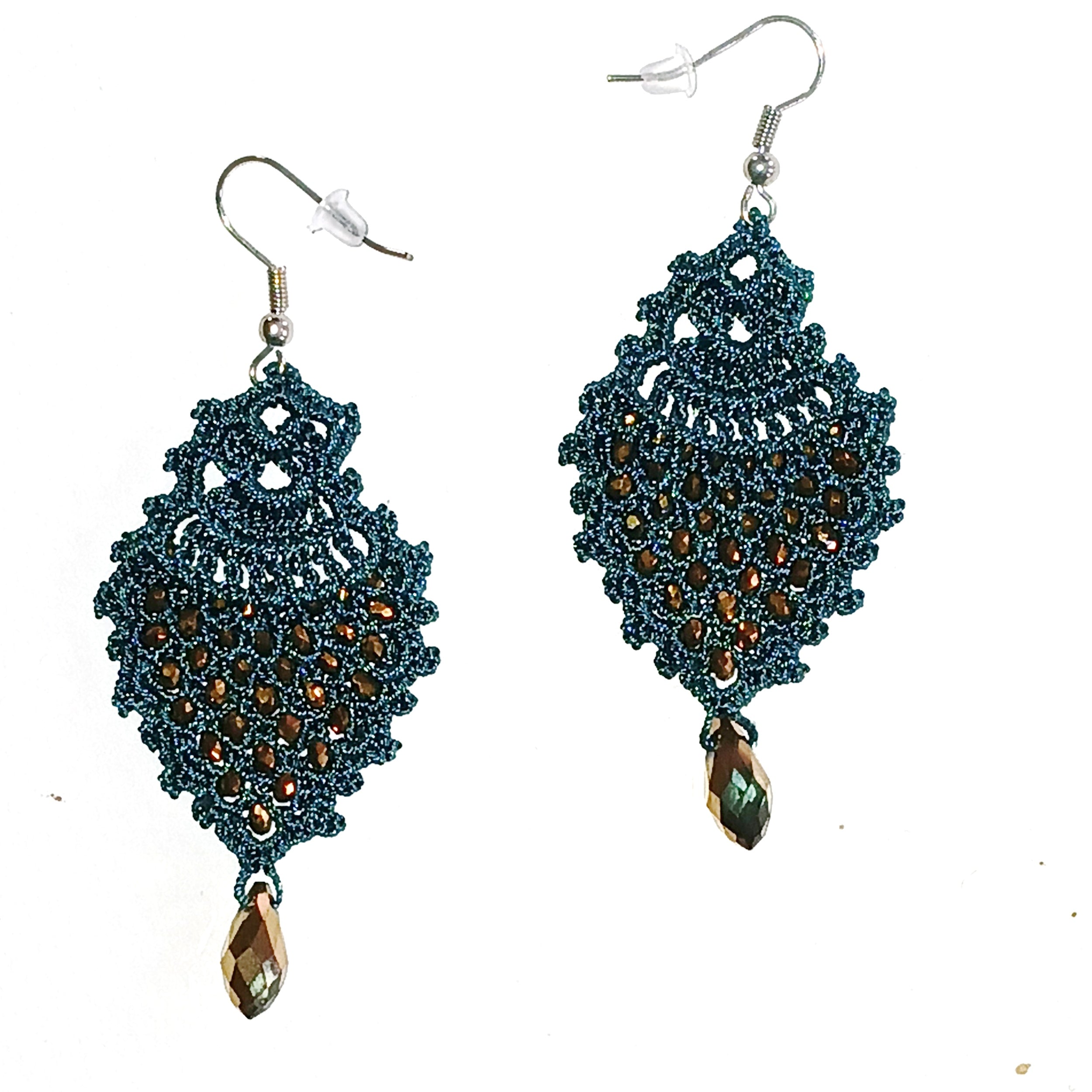 Trendy Teal Sole Earrings for Women - Lightweight & Hypoallergenic - Perfect for Parties, Weddings & Everyday Wear