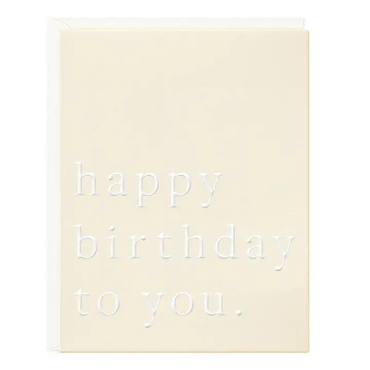 Elegant Birthday Greeting Card - Perfect for Parties, Celebrations & Special Occasions | Thoughtful Gift Idea for Friends & Family